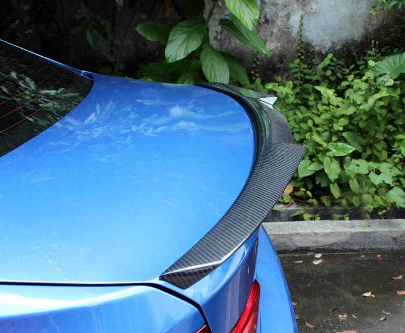 Rear Trunk Spoiler Dry Carbon Fiber V4 (SD) for BMW 3 series F-30/31/34 2012-2019 - image 2