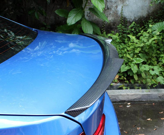 Rear Trunk Spoiler Dry Carbon Fiber V4 (SD) for BMW 3 series F-30/31/34 2012-2019 - image 2