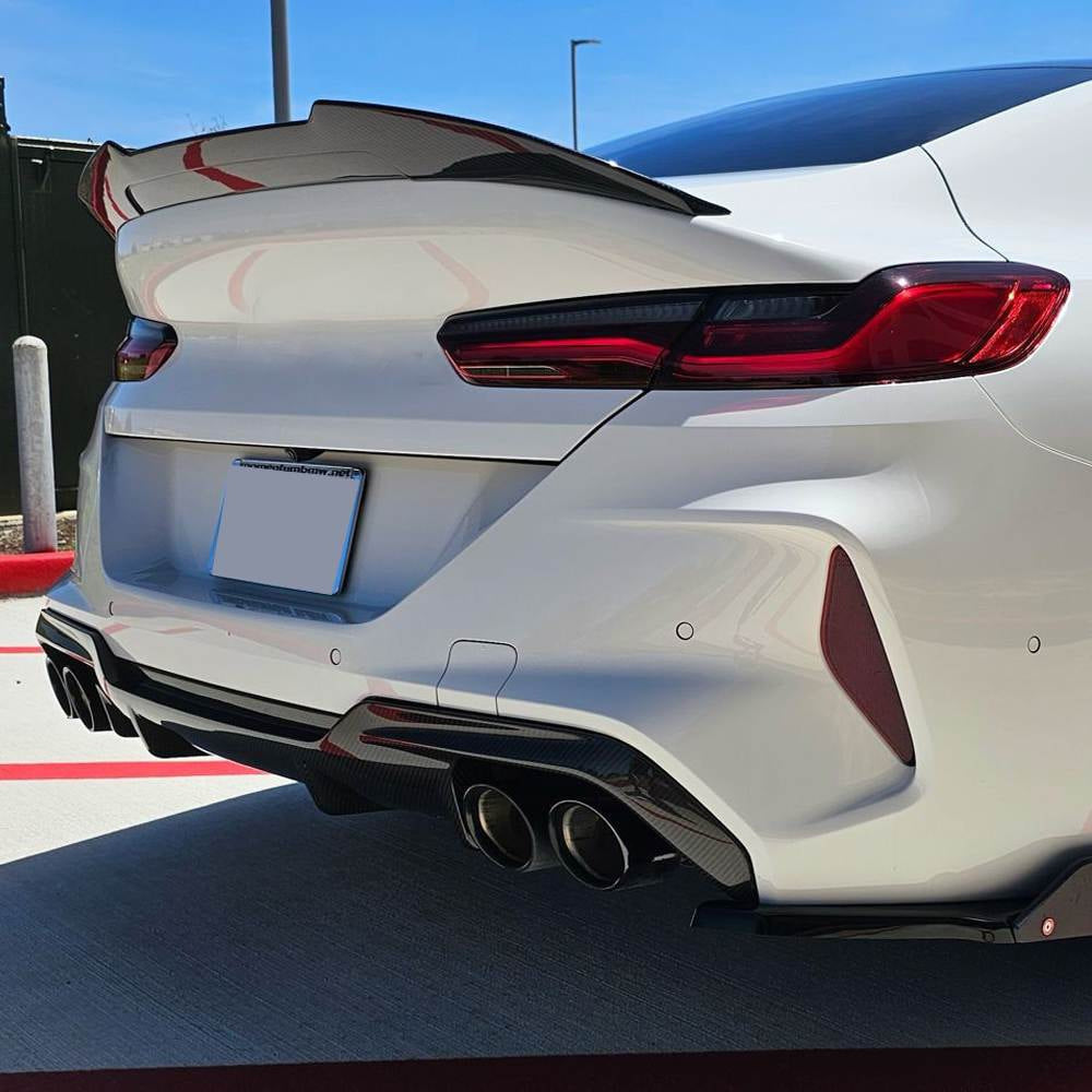 Rear Bumper Diffuser (for F93, Carbon) for BMW 8 cерія G14/G15/G16 2018- - image 2