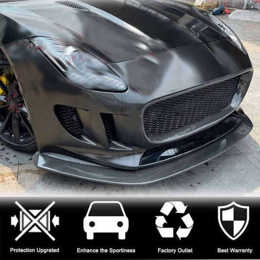 Front Grille (2013-2016, Carbon) for Jaguar F-Type 2013-2024 - image 2