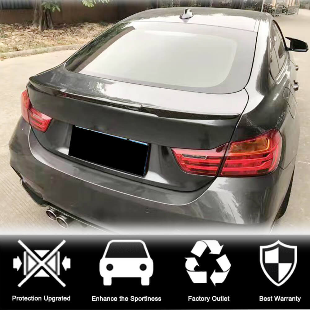 Trunk Lid Spoiler Carbon V7 (for F36) for BMW 4 Series F32/F33/F36 2012-2020 - image 2