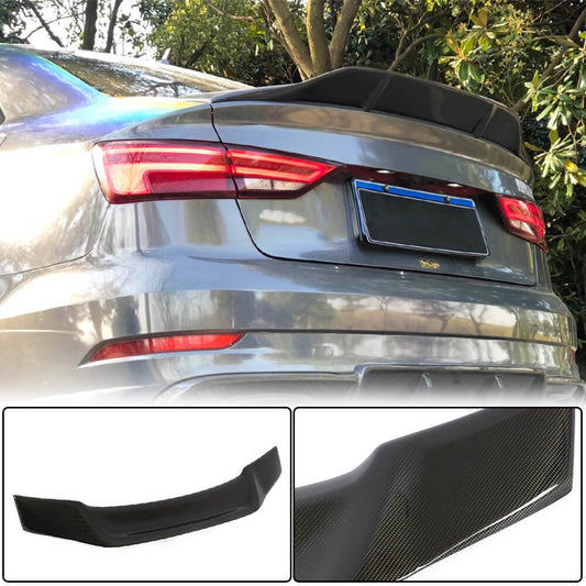 V1 Spoiler (for Sedan, Carbon) for Audi A3 2012-2020 - image 2