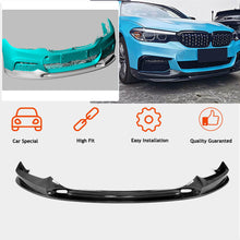 Front Bumper Lip Carbon Fiber V2 (2017-2020 M-Sport) for BMW 5 Series G30/31 2017-2023 - image 2