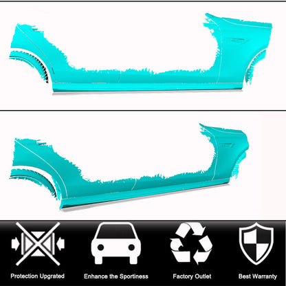Side sills (2016-2019, Carbon) for Mercedes E-class W213 2016-2023 - image 2