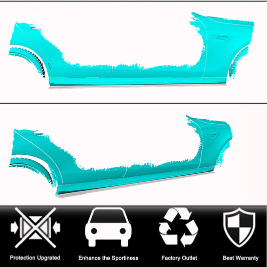 Side sills (2016-2019, Carbon) for Mercedes E-class W213 2016-2023 - image 2