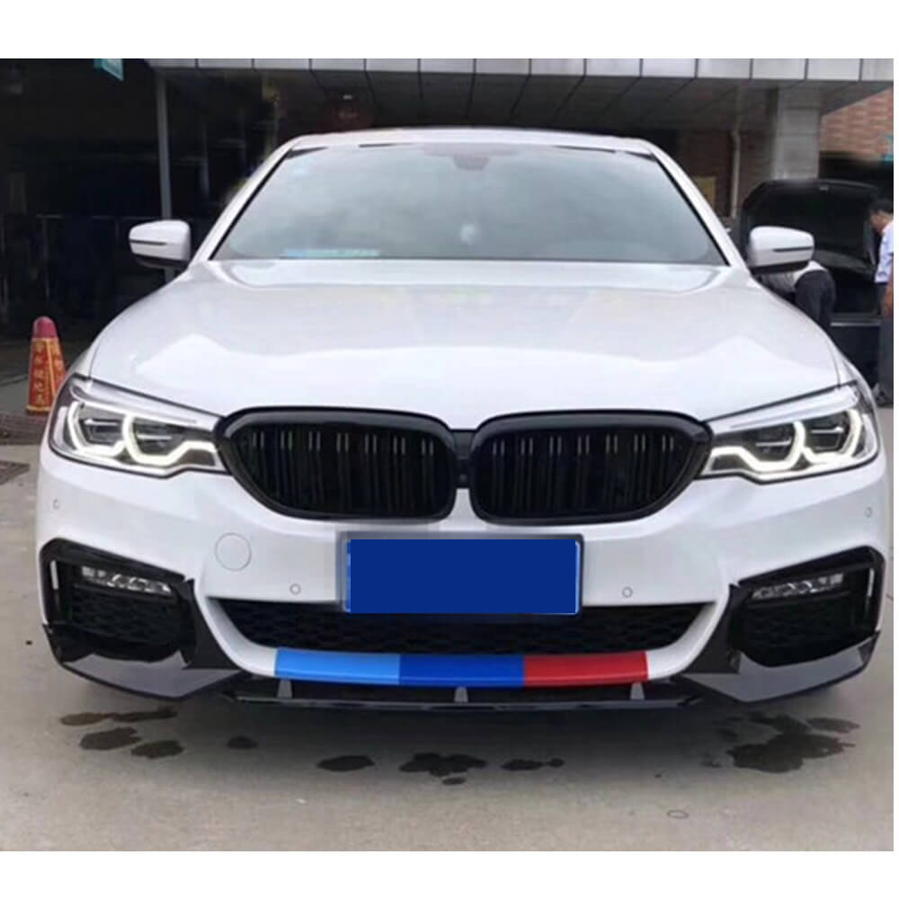 Front Bumper Flap V1 for M-Sport 2017-2020 Carbon for BMW 5 Series G30/G31 2017-2023 - image 2
