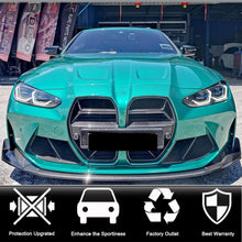 Front Bumper Lip V8 for G80, Carbon for BMW 3 Series G20/G21 2018- - image 2