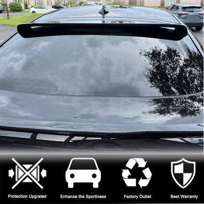 Rear Roof Spoiler Carbon Fiber for BMW X6 F-16 2014-2019 - image 2