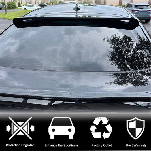 Rear Roof Spoiler Carbon Fiber for BMW X6 F-16 2014-2019 - image 2
