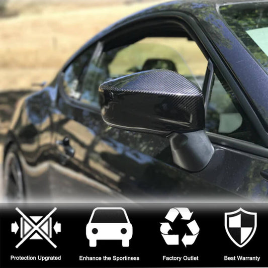 Mirror Covers (Carbon) for Subaru BRZ 2012-2021 - image 2