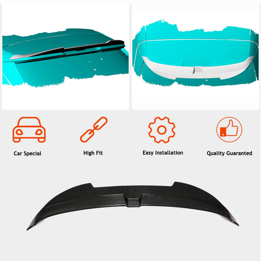 Spoiler (for HB, Carbon) for Audi A3 2020- - image 2