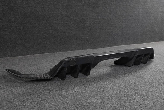 Rear Bumper Diffuser (Carbon) for Honda Civic HB 2021- - image 2