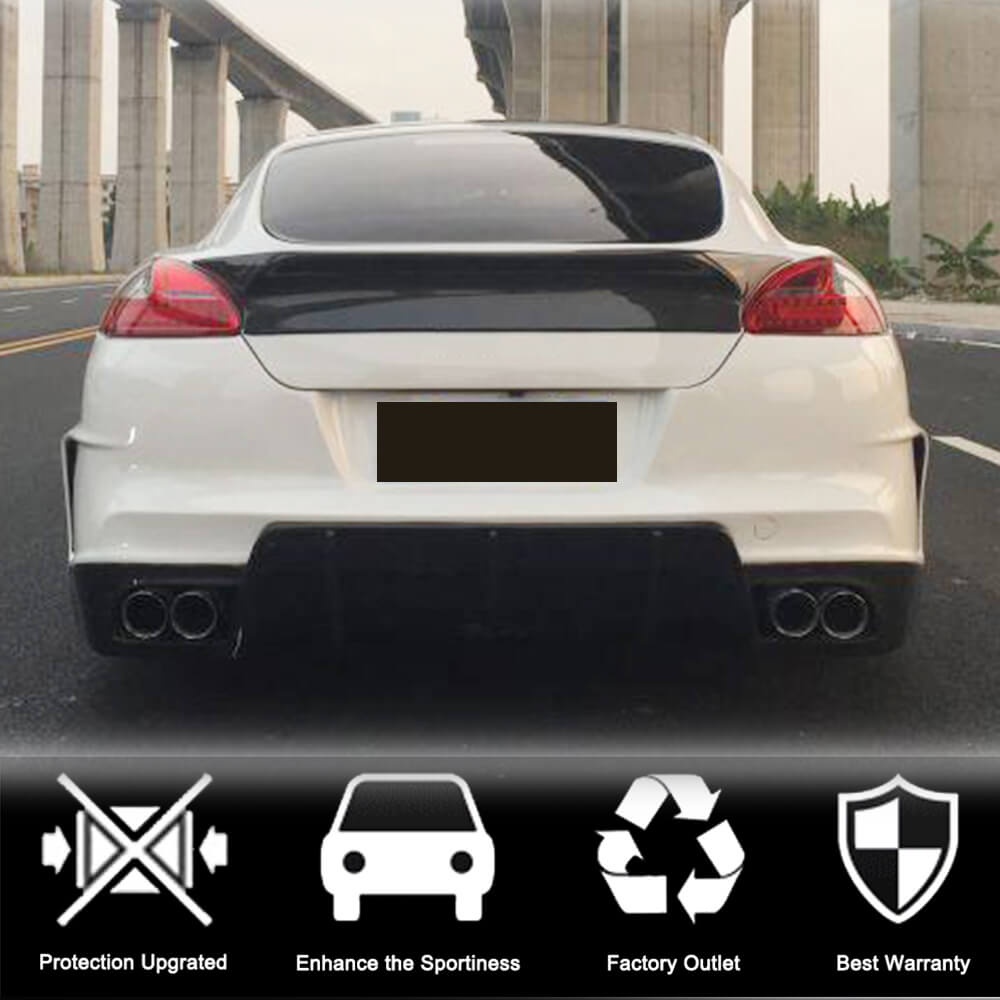Spoiler (2009-2013, Carbon) for Porsche Panamera 2009-2016 - image 2