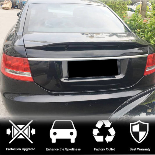 Rear Trunk Spoiler Carbon Fiber for Audi A6 C6 2004-2011 - image 2