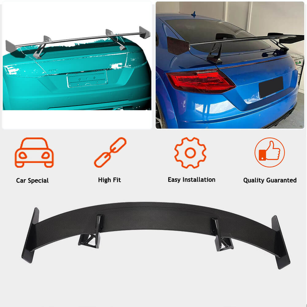 Spoiler V2 (Carbon) for Audi ТТ 2014-2023 - image 2