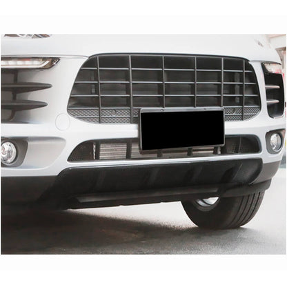 Lip V1 front bumper cover (2014-2018, Carbon) for Porsche Macan 2014-2024 - image 2