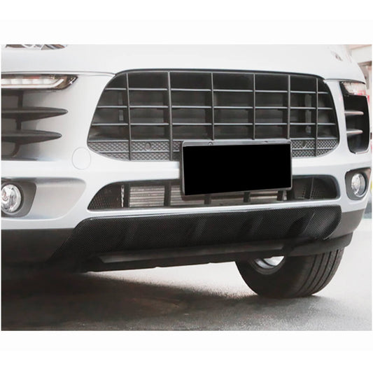 Lip V1 front bumper cover (2014-2018, Carbon) for Porsche Macan 2014-2024 - image 2