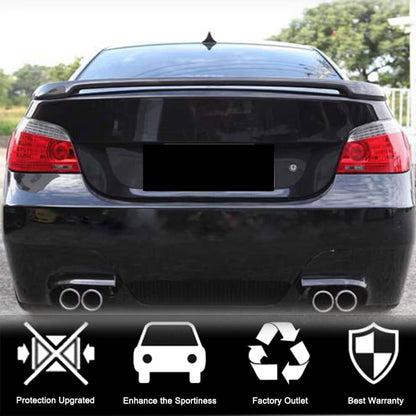 Rear Trunk Spoiler Carbon Fiber V3 (SD) for BMW 5 series E-60/61 2003-2010 - image 2