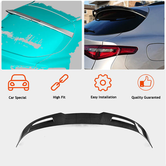 Spoiler V4 (2017-2023, Carbon) for Alfa Romeo Stelvio - image 2