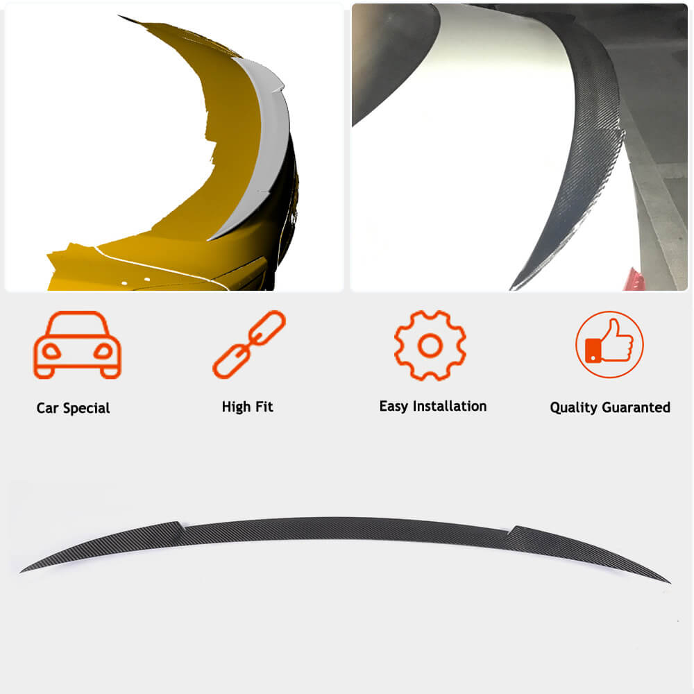 Spoiler V2 (Carbon) for Maserati Ghibli 2013-2023 - image 2