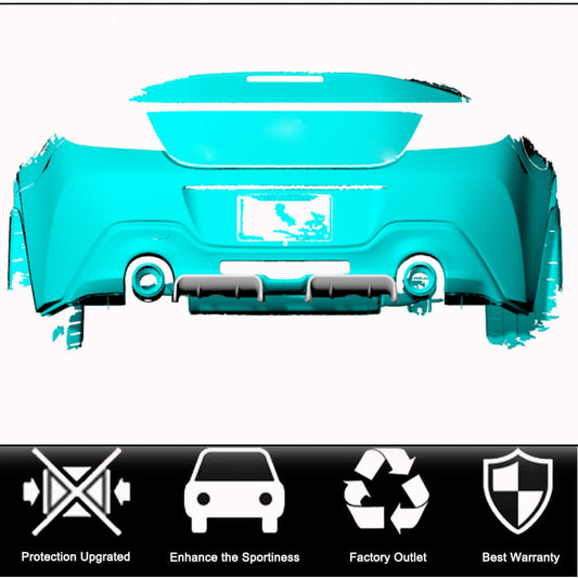 Rear bumper diffuser V1 (2021-2023, Carbon) for Subaru BRZ 2021- - image 2