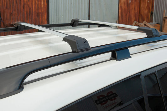 Luggage rack (crossbars) for conventional roof rails without a key Flybar V1 (2 pcs.) for Chevrolet Lacetti - image 2