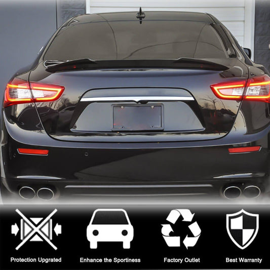 Spoiler V3 (Carbon) for Maserati Ghibli 2013-2023 - image 2
