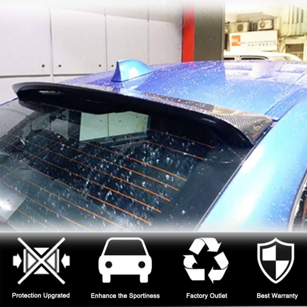 Rear Window Spoiler Visor V2 (for F10, Carbon) for BMW 5 Series F10/F11 2010–2016 - image 2