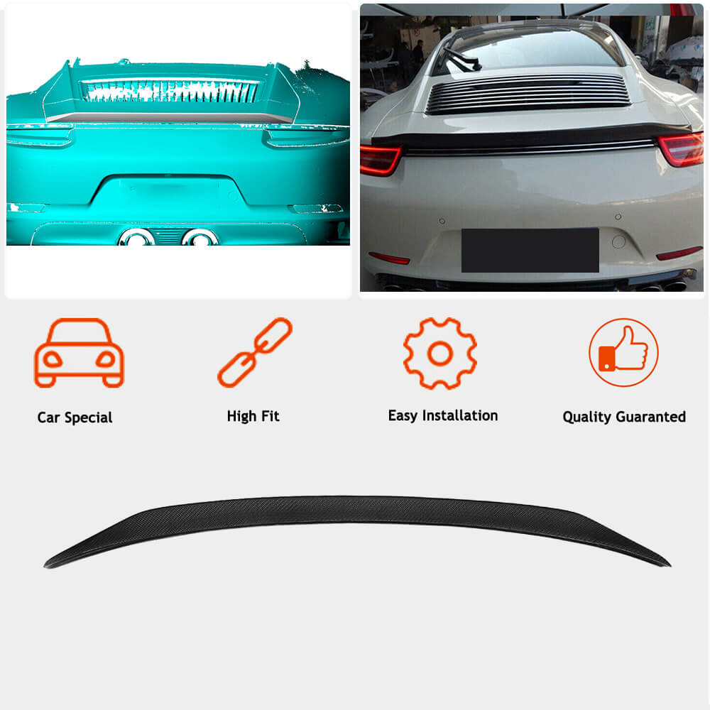 Spoiler V1 (Carbon) for Porsche 911 2012-2018 - image 2