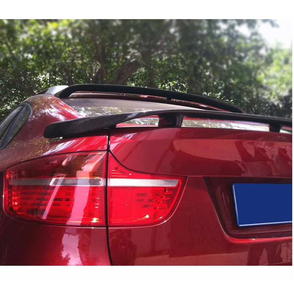 Rear Roof Spoiler Carbon Fiber for BMW X6 E-71 2008-2014 - image 2