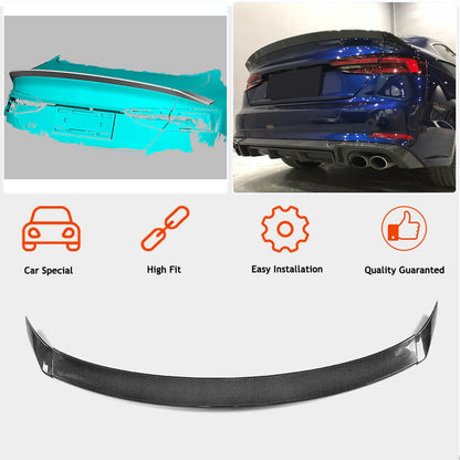 Spoiler V2 (for Sportback, Carbon) for Audi A5 2016-2025 - image 2