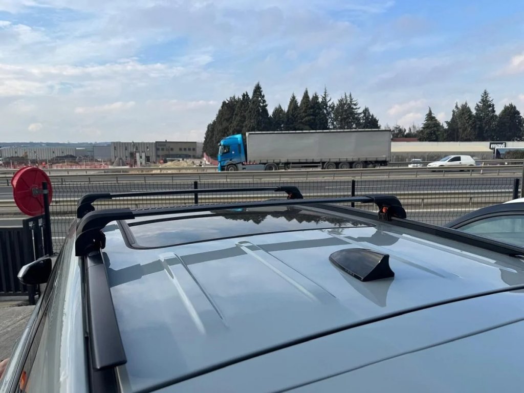 Roof Rack Cross Bars for Integrated Roof Rails Ecem V2 120 cm (2 pcs) for Mercedes GLC X254 2022- - image 2