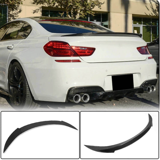 Rear Trunk Spoiler Carbon Fiber V2 (for F06) for BMW 6 F12/F13/F06 2011-2015 - image 2