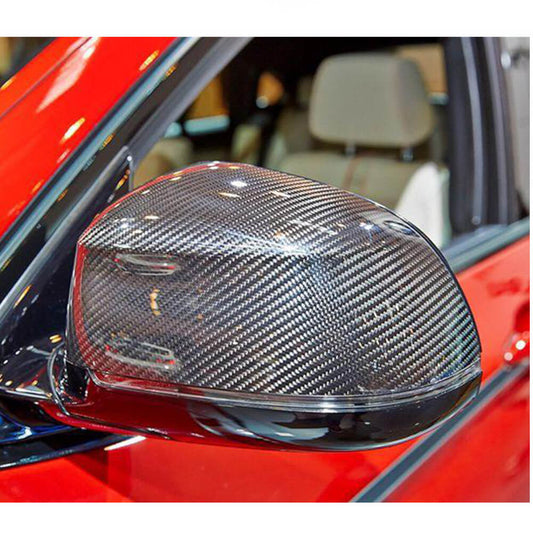 Mirror Covers Pair Carbon Fiber (2014-2018) for BMW X3 F-25 2011-2018 - image 2