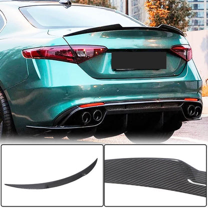 Spoiler V5 (Dry Carbon) for Alfa Romeo Giulia 2016-2022 - image 2
