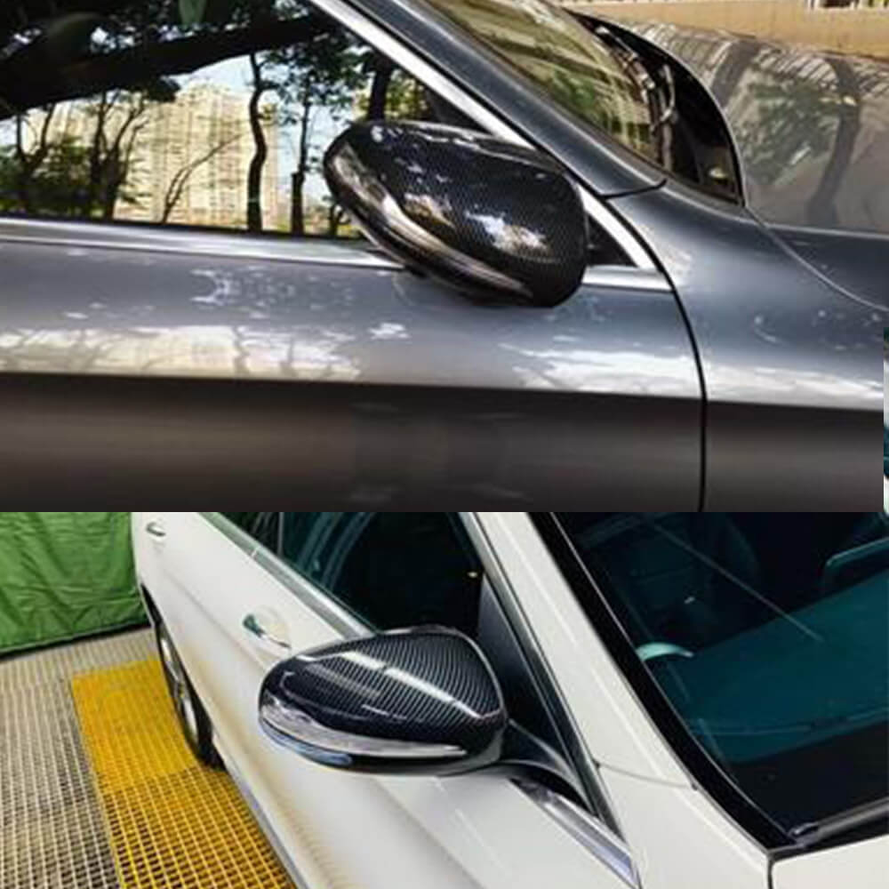 Mirror covers V1 (Carbon) for Mercedes E-class W213 2016-2023 - image 2