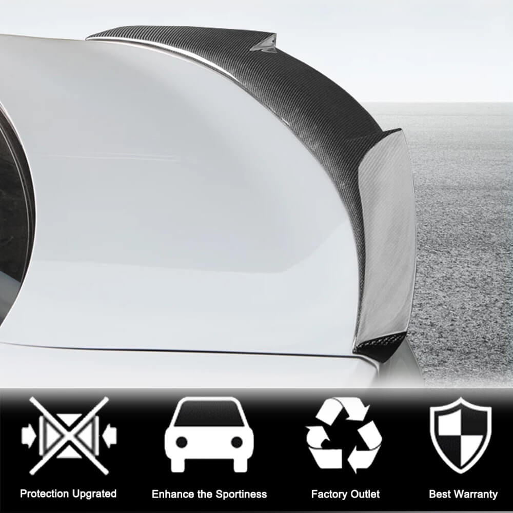 V1 Spoiler (for Sedan, Carbon) for Audi A3 2020- - image 2