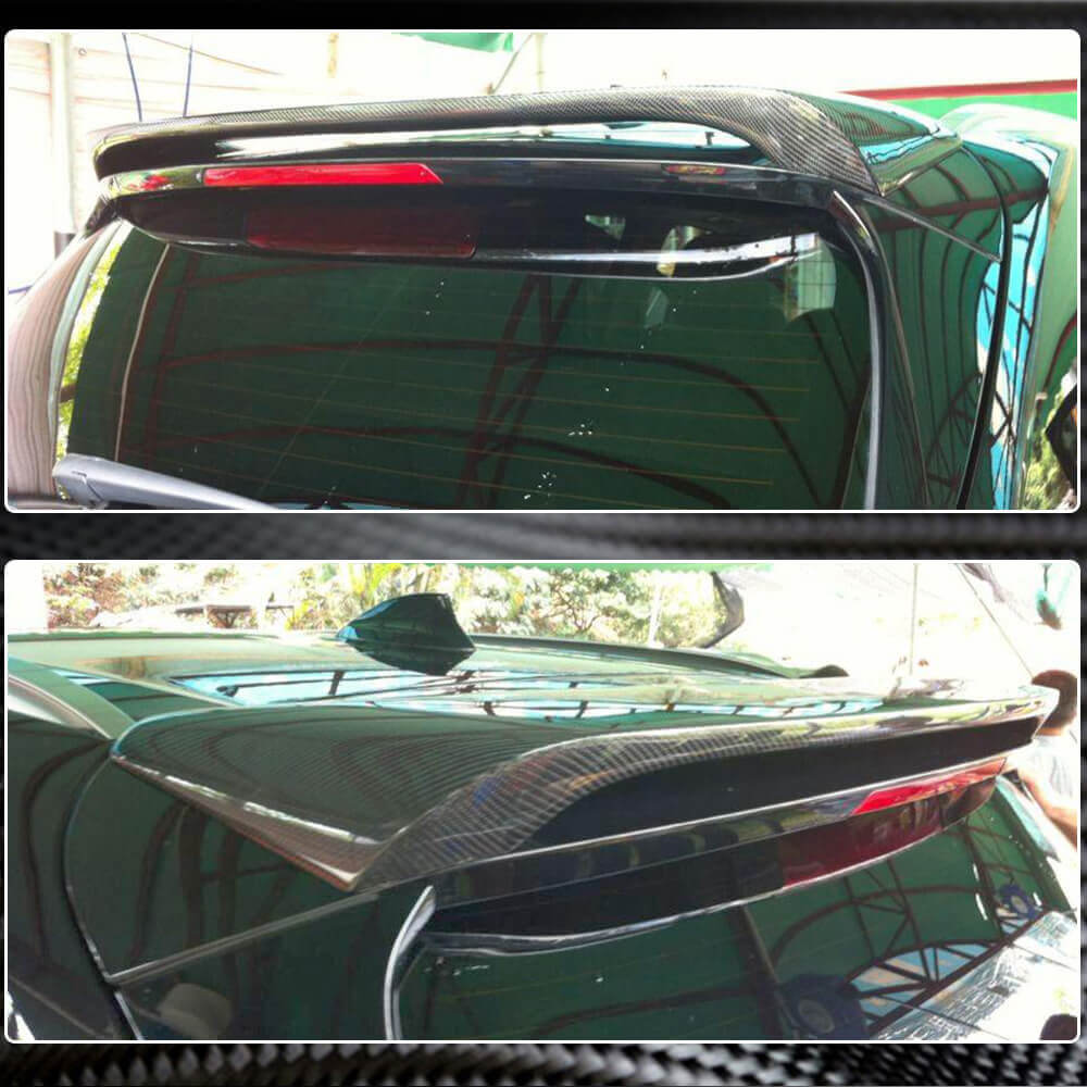 Rear Roof Spoiler Carbon Fiber V2 for BMW X5 F-15 2013-2018 - image 2