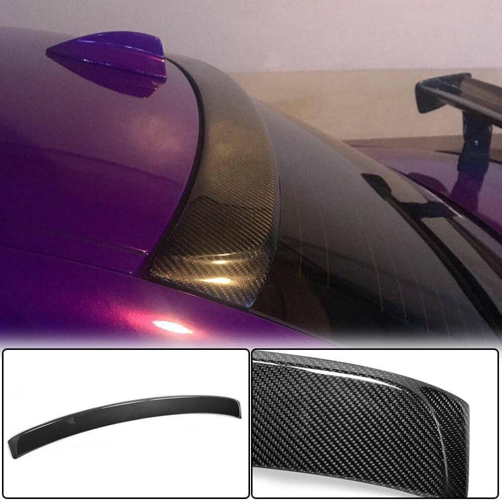Rear Window Spoiler Visor (for E82, Carbon) for BMW 1 Series E81/82/87/88 2004-2011 - image 2