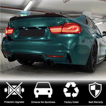 Rear Trunk Spoiler Carbon Fiber V3 (Coupe) for BMW 4 series F-32 2012-2020 - image 2