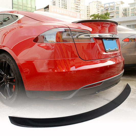 Rear Trunk Spoiler Boot Wing Lip V3 (2012-2022) for Tesla Model S - image 2