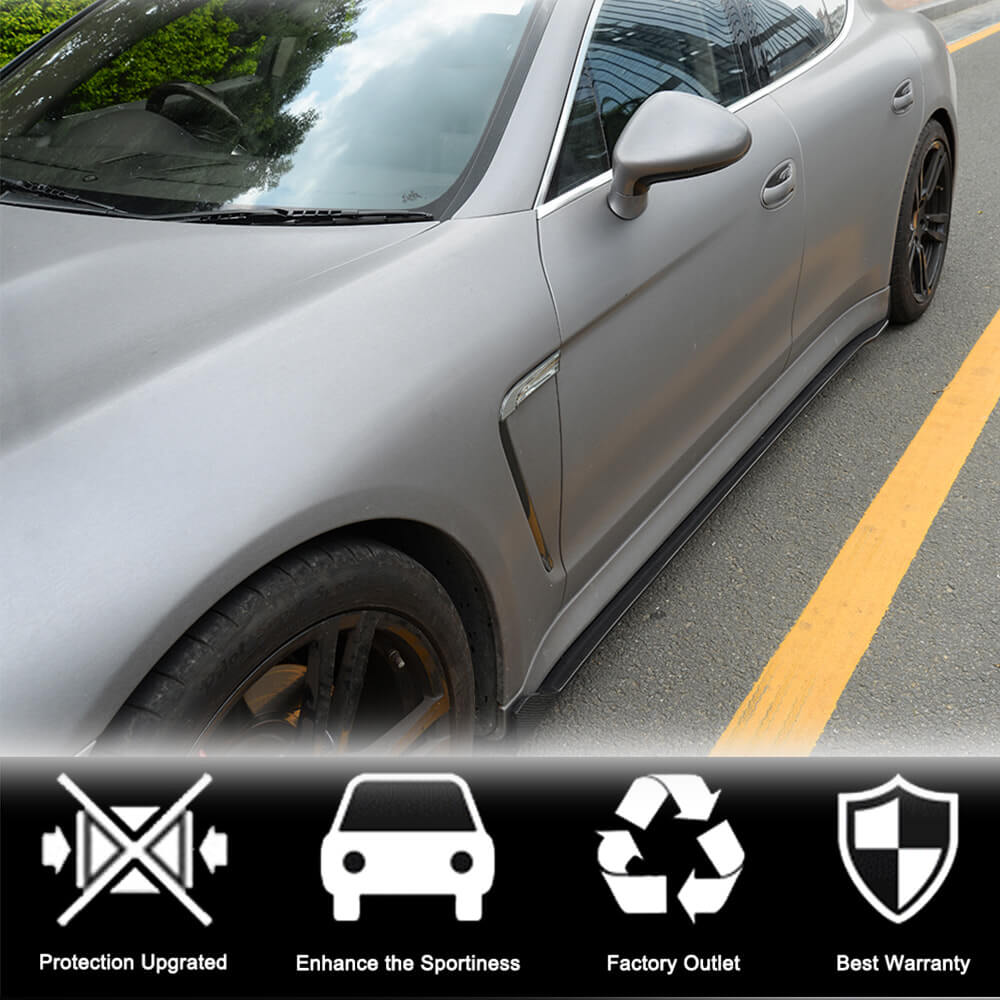 Side Skirts V2 (2009-2013, Carbon) for Porsche Panamera 2009-2016 - image 2