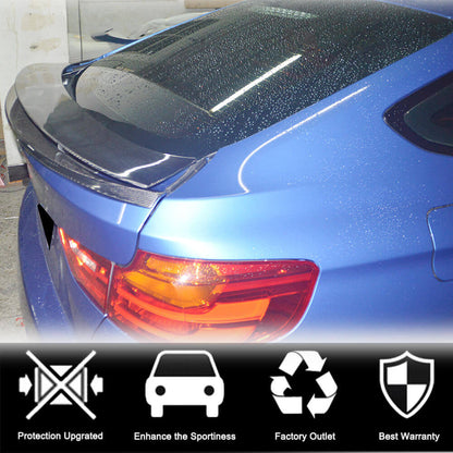 Rear Trunk Spoiler Carbon Fiber V2 (for F34) for BMW 3 series F-30/31/34 2012-2019 - image 2