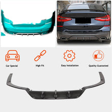 Rear Bumper Diffuser Carbon Fiber (2017-2020, M-Sport) for BMW 6 series G32 2017- - image 2