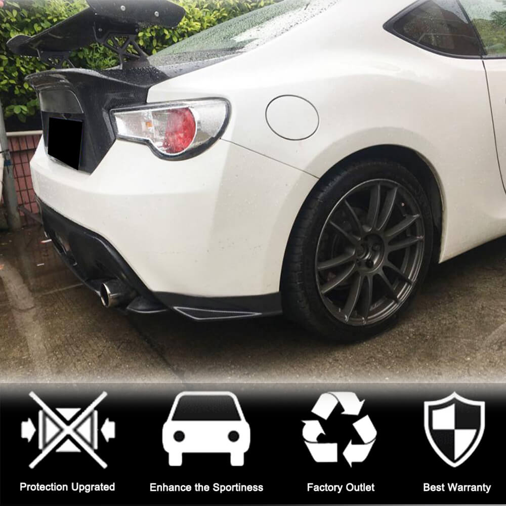 Rear Bumper Cover V1 (Carbon) for Subaru BRZ 2012-2021 - image 2