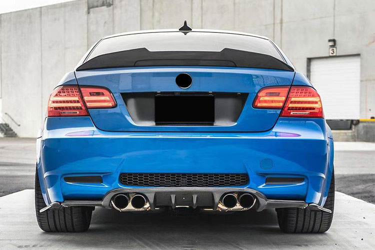 Rear Trunk Spoiler Carbon Fiber V3 (Coupe) for BMW 3 series E-90/91/92/93 2005-2011 - image 2