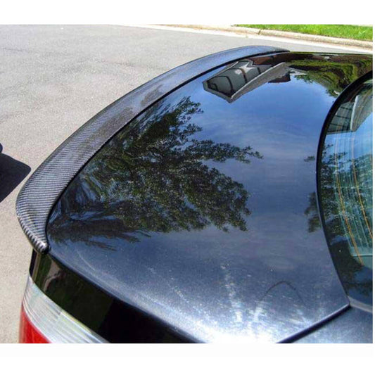 Rear Trunk Spoiler Carbon Fiber V4 (SD) for BMW 5 series E-60/61 2003-2010 - image 2