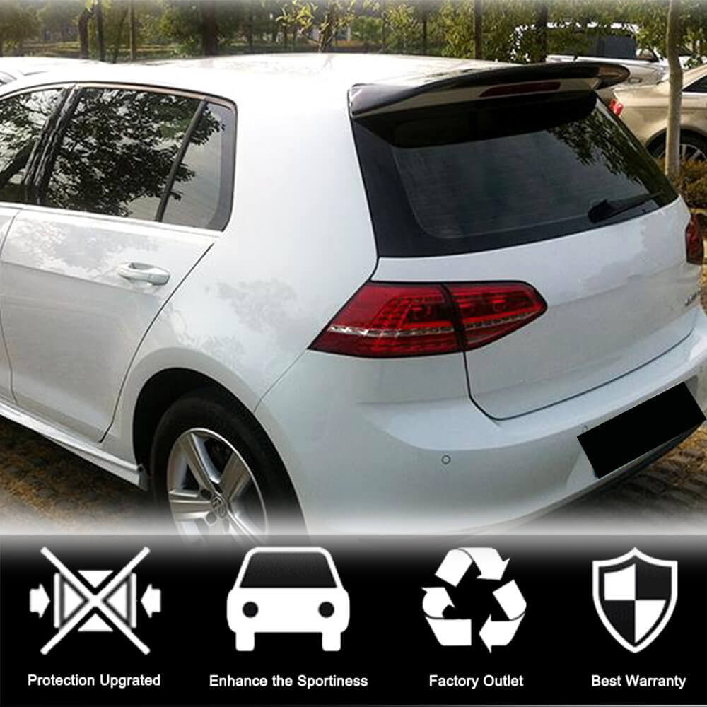 Spoiler V3 (for GTI/R HB, Carbon) for Volkswagen Golf 7/E-Golf 2012-2020 - image 2