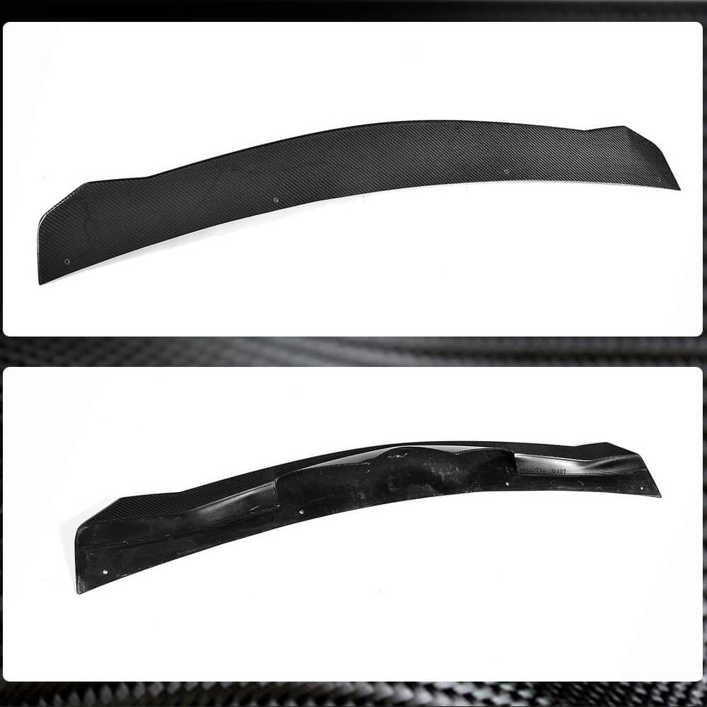 Front Bumper Lip V2 Add-on (for Base, Carbon) for Alfa Romeo Giulia 2016-2022 - image 2