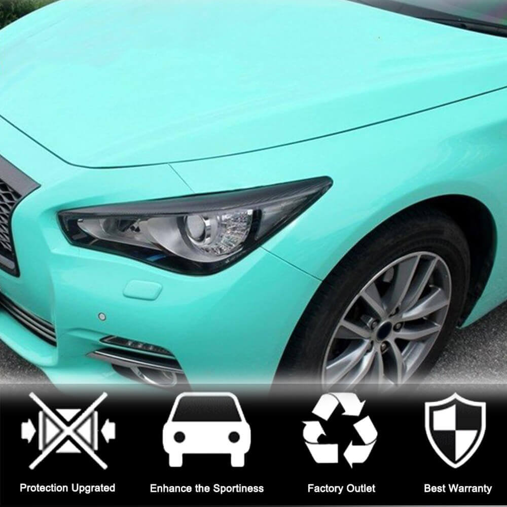 Headlight Eyelids (for Q50 2014-2017, Carbon) for Infiniti Q50/Q60 2013-2024 - image 2